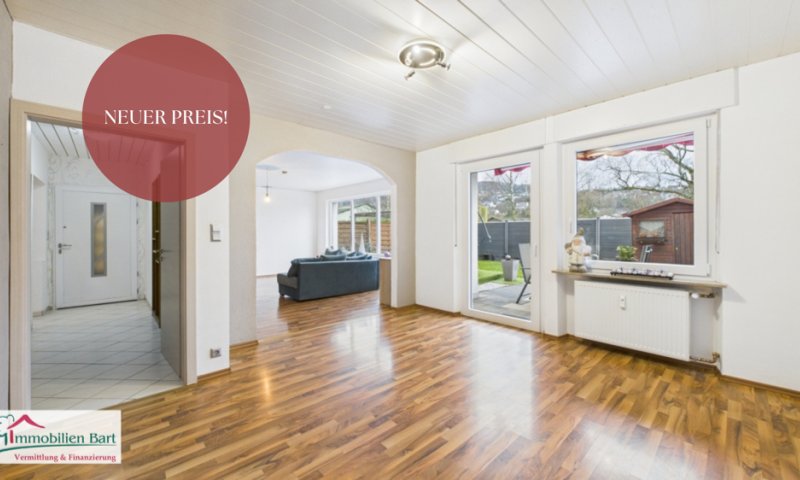 MERZIG: STADTNAHE DUPLEX-WOHNUNG MIT GARTEN UND 3 SCHLAFZIMMERN!