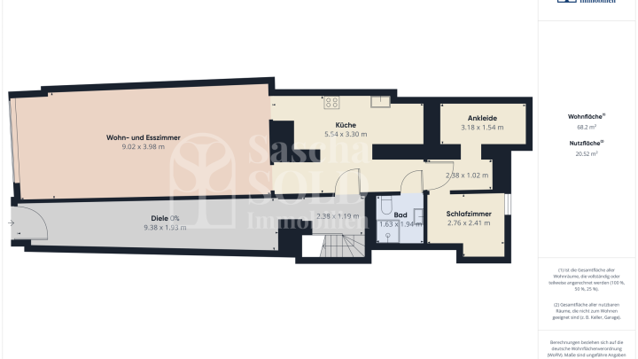 Zentrales Reihenmittelhaus mit zwei Wohneinheiten in St. Ingbert für Eigennutzer und Kapitalanleger