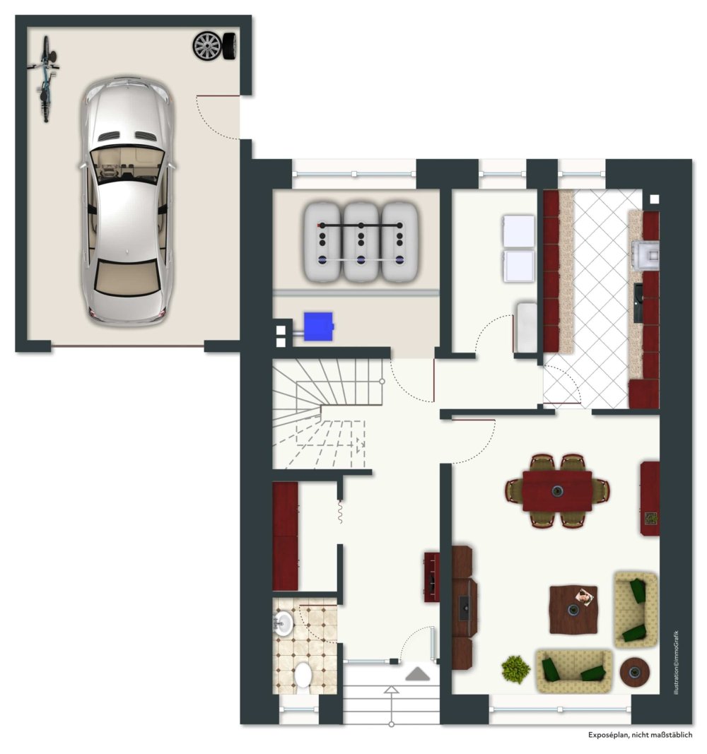 Grundriss Erdgeschoss