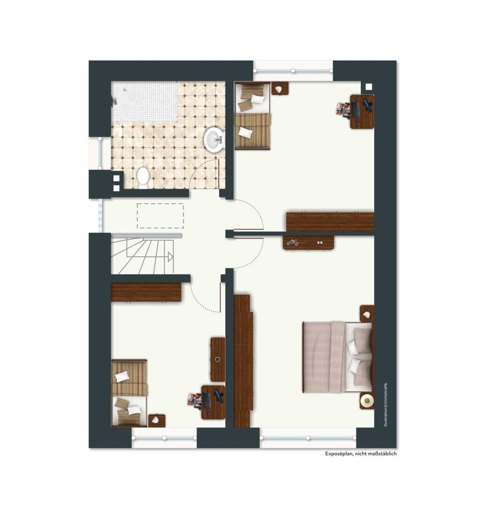 Grundriss Obergeschoss