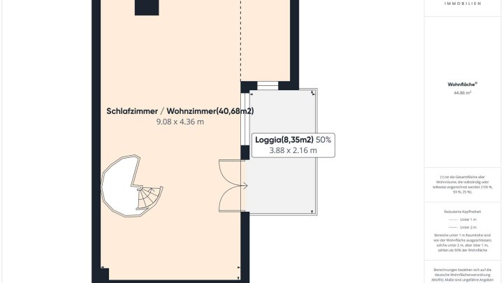 Moderne Maisonettewohnung mit Balkon & Loggia in ruhiger Lage von Friedrichsthal