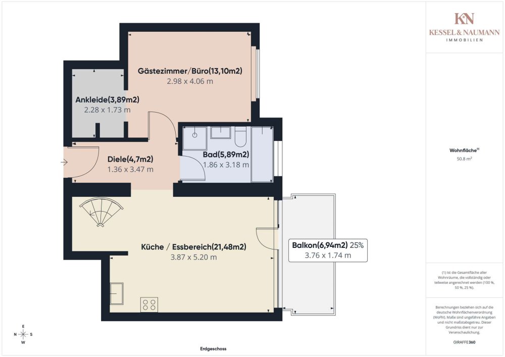 Grundriss Erdgeschoss 