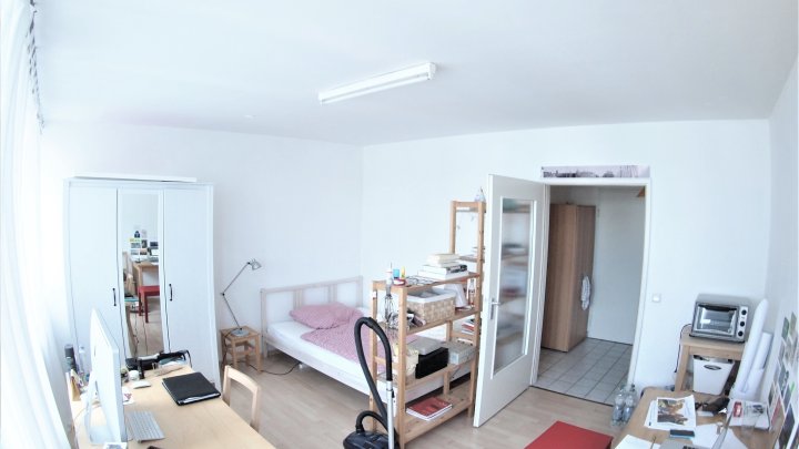 Schönes 1. Zimmer Apartment SB Innenstadt mit großzügiger Belichtung/Aufzug
