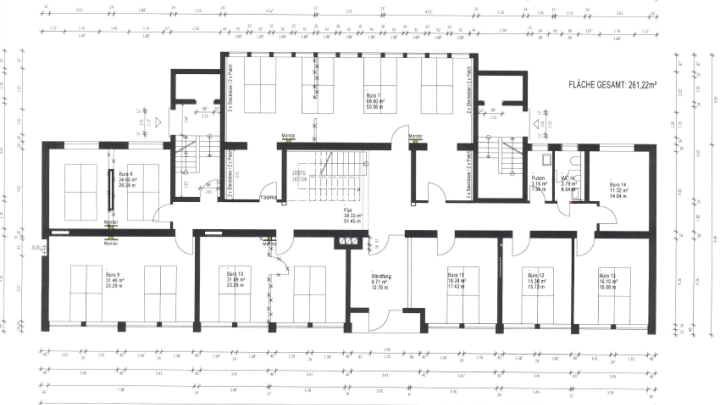Gewerbeeinheit in Zweibrücken- 550 m² Büro-/Praxisfläche zu vermieten