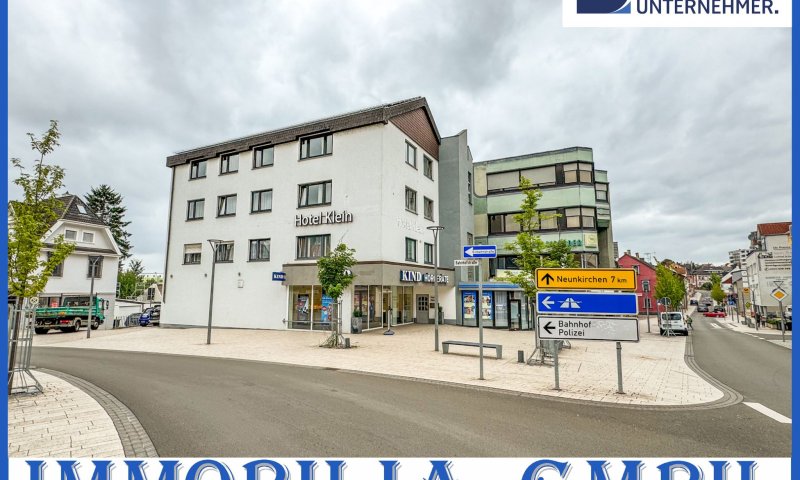 PROJEKTENTWICKLUNG - Wohn- und Geschäftshaus mit Hotel und PV Anlage in 66450 Bexbach