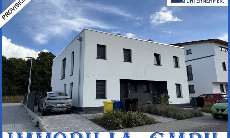 NEUBAU - Wohnen am Jacobyberg – Doppelhaushälfte mit Garten in Toplage von 66482 Zweibrücken