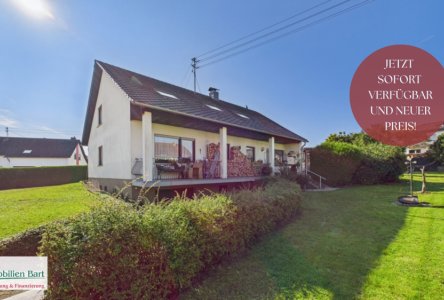 Rückansicht und Garten