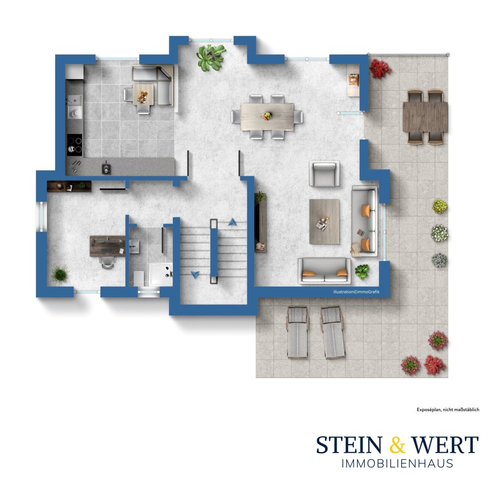 Grundriss Obergeschoss