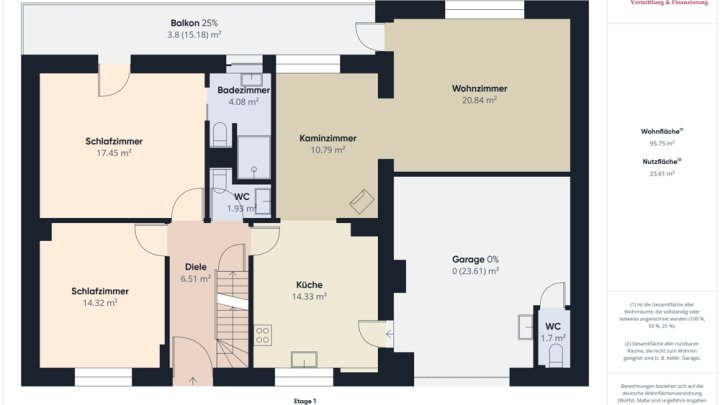 METTLACH-NOHN: WOHNHAUS MIT 2 WOHNUNGEN / GARAGE / GARTEN IN RUHIGER WOHNLAGE!