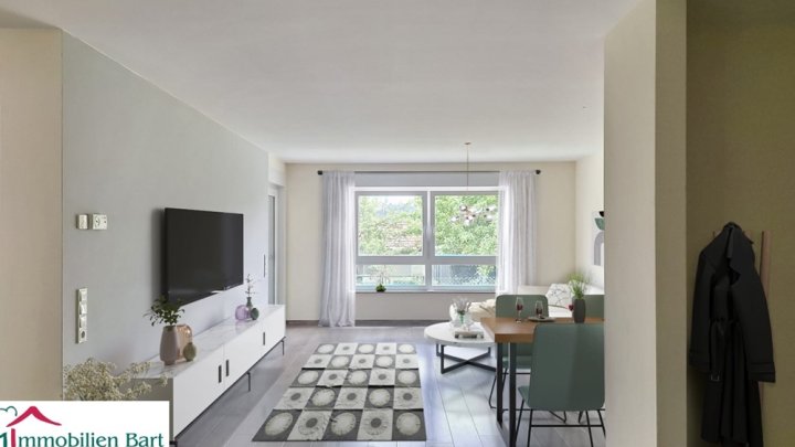 LOSHEIM AM SEE: SOFORT VERFÜGBAR IN RUHIGER WOHNLAGE!!! NEUWERTIGE 97 M² EG WOHNUNG, 2 SZ