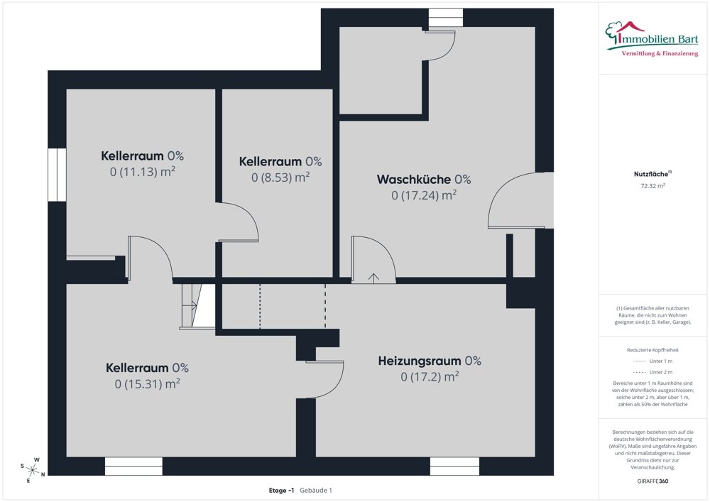 Grundriss Kellergeschoss