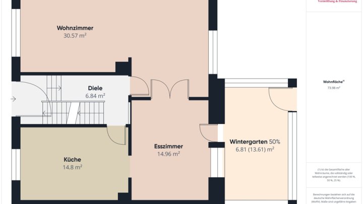 GRENZNÄHE LUXEMBURG:

WOHNHAUS IN ORSCHOLZ MIT 3 SCHLAFZIMMERN UND WINTERGARTEN SOWIE GARTEN