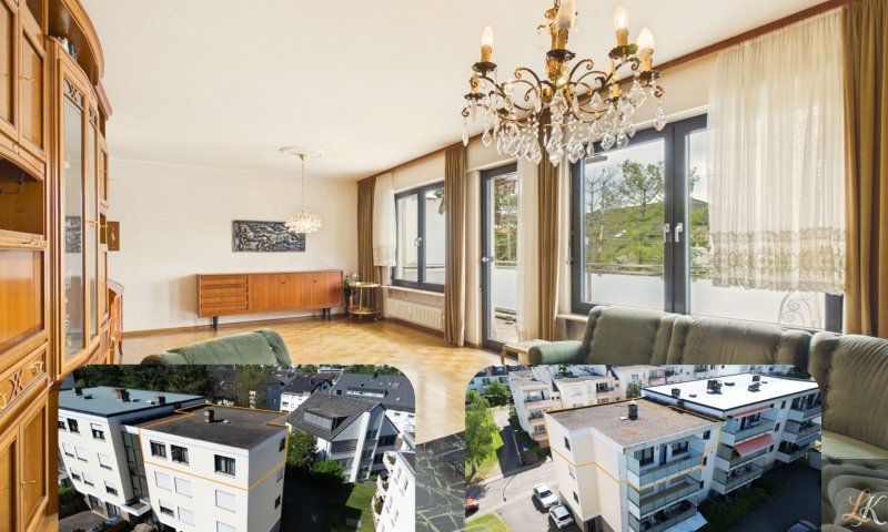 Großzügige Wohnung mit Balkon und Garage in Saarbrücken auf dem Rotenbühl