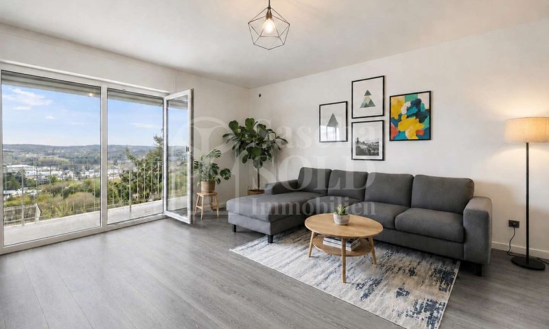 Helle 2-Zimmer-Wohnung mit Balkon und Panoramablick - Erstbezug nach Sanierung -  ab Juli 2026