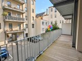 Überdachter Balkon
