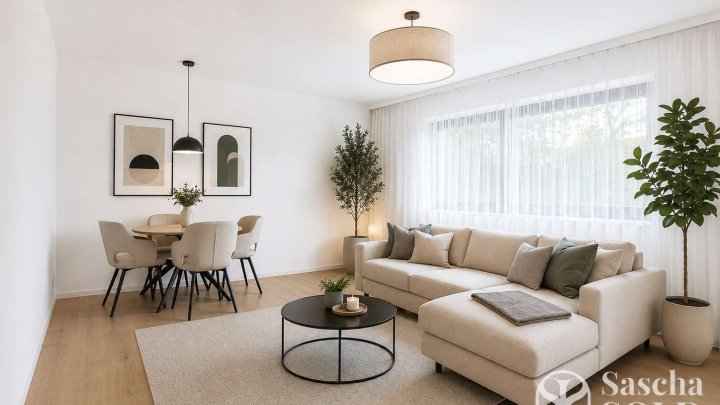 Helle 3-ZKB-Wohnung mit gutem Grundriss, Balkon & Garage in beliebter Lage von St. Ingbert-Süd